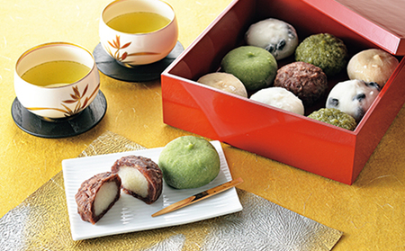 大福・おはぎ 和菓子 6種詰め合わせ お菓子 生菓子 くるみ よもぎ 