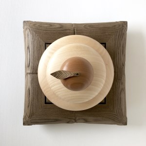 【バウ工房】旭川家具「木ション鏡餅」