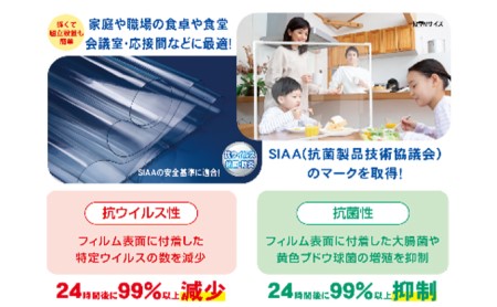 抗ウイルス飛沫防止パーテーション（縦型M） |    