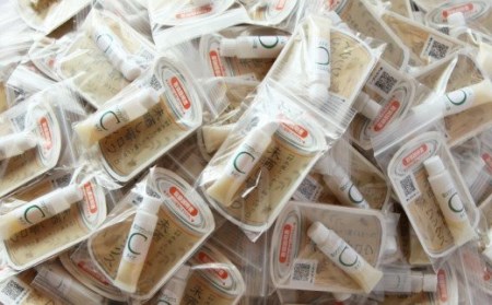 【自然塗料】未晒し蜜ロウワックス ６ml（サンプルサイズ）×100個 　OG-7 