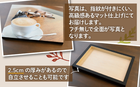 思い出の写真でおうち美術館 おしゃれなフォトフレーム「かべコレ」 写真 フォト フォトフレーム フォトパネル 木製パネル 壁 壁掛け プリント インテリア 記念 記念写真