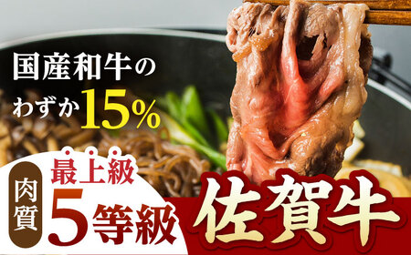 【全6回定期便】佐賀牛 A5 赤身スライス500gすき焼き用 HAD082 赤身スライス