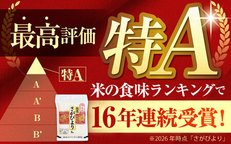 【全6回定期便】さがびより 夢しずく 無洗米 4kg ( 2kg×2 ) [HBL035]無洗米 無洗米 無洗米 無洗米 無洗米 無洗米