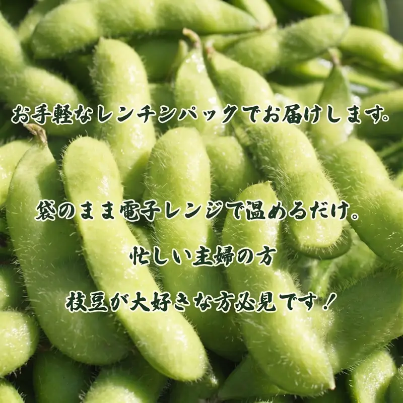 枝豆 2kg 200g 10袋 レンチン 枝豆 
