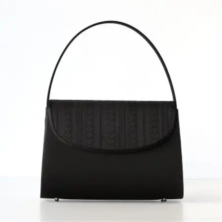 【ふるさと納税】ストレスフリーな博多織フォーマルバッグ_装飾品・工芸品  鞄・バッグ かばん カバン  装飾品・工芸品  織物 _【配送不可地域：離島・沖縄県】【1297053】