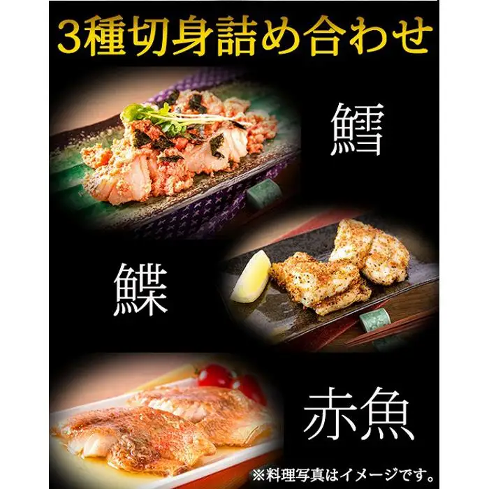 和歌山魚鶴仕込の魚切身詰め合わせセット(3種8枚)×2セット