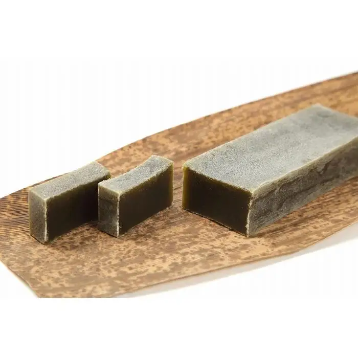 本竹皮包み羊羹　抹茶羊羹