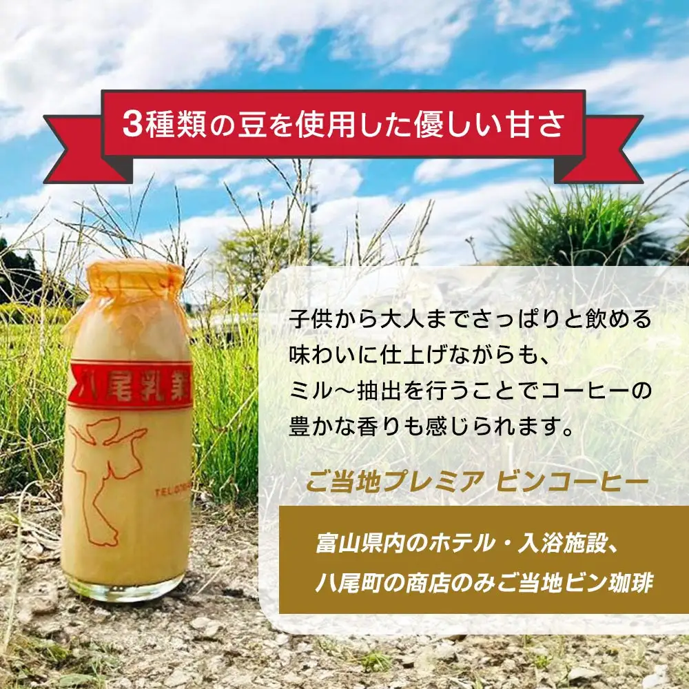 Yatsuo Coffee (コーヒー)10本セット　富山八尾で愛され続ける懐かしい珈琲