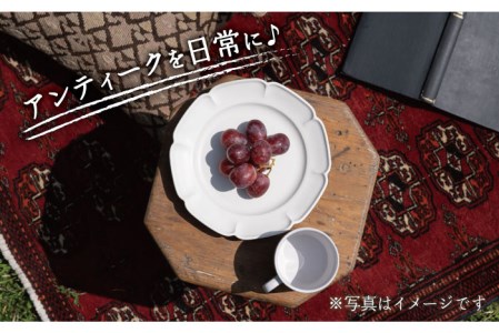 【波佐見焼】マーガレット プレート (白マット釉) 2枚セット 食器 皿 【イロドリ】 [KE34] 波佐見焼