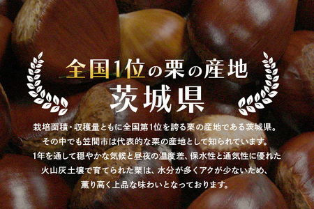 特大粒　4L生栗　無農薬　約10キロ アカツファームの生栗 特大 3Lサイズ 1kg 栗 笠間 栗 くり 生栗 大きい