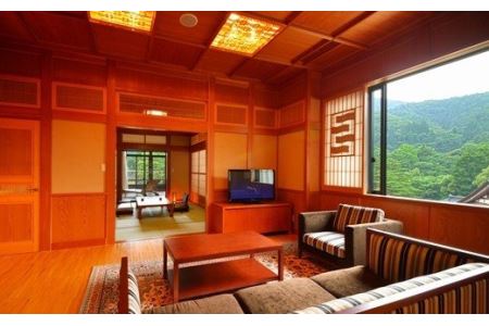 山の神温泉　優香苑ペア宿泊券(貴賓室)  【209】
