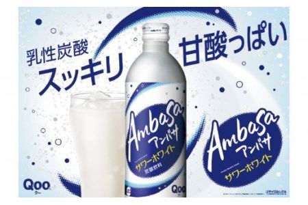 アンバサ サワーホワイト490mlボトル缶　24本セット 【942】