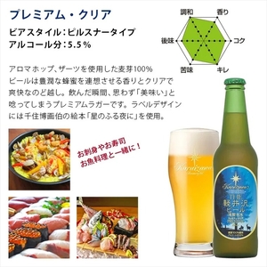 〈プレミアム・クリア〉12瓶 地ビール | クラフトビール 地ビール 軽井沢ブルワリー