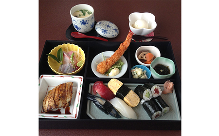 寿し処あおきや　お食事券（3000円分） チケット お寿司 お刺身 焼きあなご バリアフリー イス席 個室 セット 