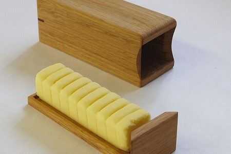 M179〈工房SHIMS〉バターケース（引き出し型・100g用）