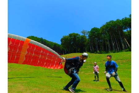 スカイパーク毛呂山　パラグライダー体験(１名分)
