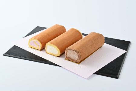 那須カツミロール３本セット※着日指定送不可 お菓子 菓子 銘菓 地産地消 詰合せ 米粉 牛乳 卵 那須町 〔P-14〕