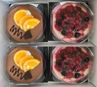 表参道「カフェ・ル・ポミエ」　ケーキセット（4個入り）