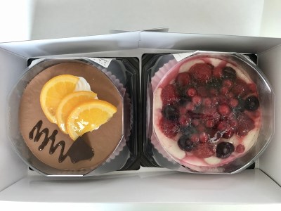 表参道「カフェ・ル・ポミエ」　ケーキセット（2個入り）