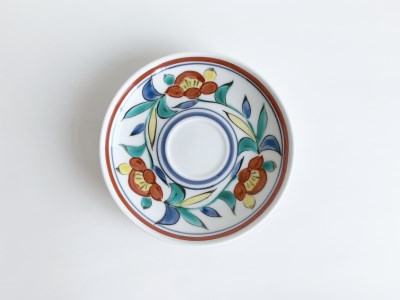 【伊万里焼】伊万里陶苑万歴花文 コーヒーカップ 070-H406