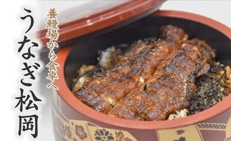 うなぎ松岡　蒲焼3本【限定10点／月】うなぎ うなぎ うなぎ うなぎ うなぎ【3.9-1】