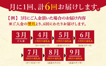 【全6回定期便】佐賀牛 赤身堪能セット HAA077 肉セット 赤身 国産 和牛