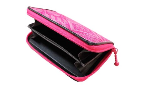 本場奄美大島紬　マルチケース　奄美の彩りシリーズ（緋寒桜）