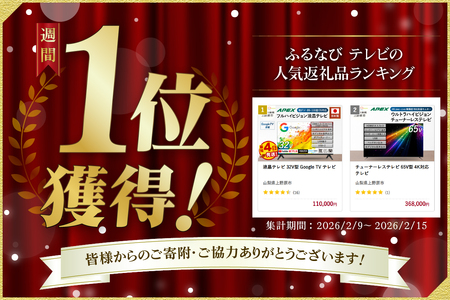 液晶テレビ 32V型 Google TV テレビ | 山梨県上野原市 | ふるさと納税