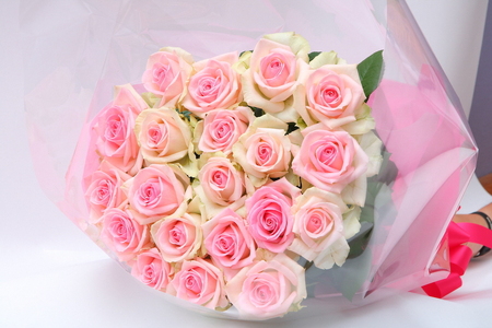 【日時指定可】 バラ 花束 同系色 20本 薔薇 花束 ブーケ 父の日 G02_03