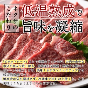 おおいた和牛 カルビ 2種焼肉セット (合計550g・赤身カルビ250g+カルビ300g) 国産 牛肉 肉 霜降り 低温熟成 A4 和牛 ブランド牛 焼肉 BBQ 冷凍 大分県 佐伯市【DH211】【(株)ネクサ】