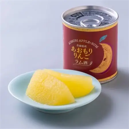 あおもりりんご 缶詰　ラム酒8缶セット_惣菜・加工品 果物 缶詰・瓶詰 _【1310963】