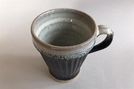 唐津焼 朝鮮唐津鎬手付杯 コーヒーカップ マグカップ お茶 ギフト