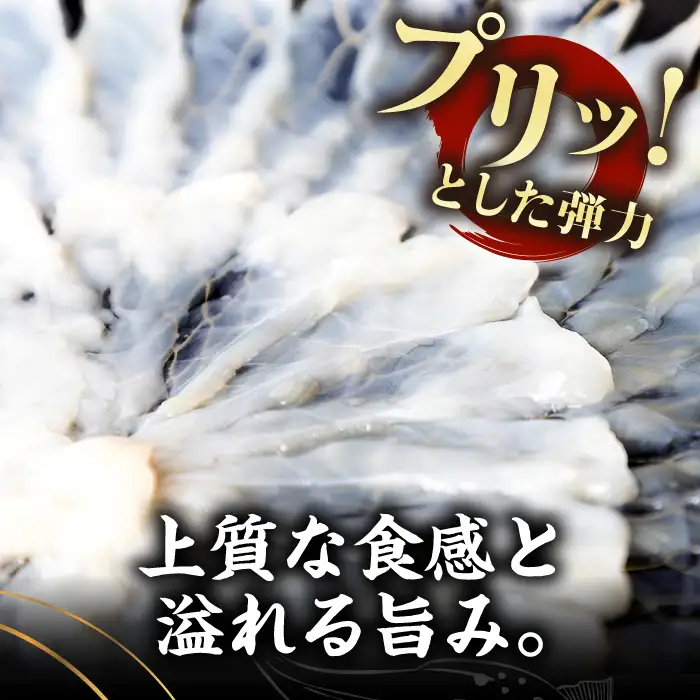 壱岐産 とらふぐ 刺身 4から5人前（皮・ヒレ付）[JDT004]