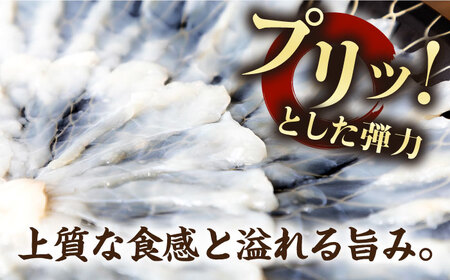 【全3回定期便】壱岐産 とらふぐ 刺身 2、3人前（皮・ヒレ付）[JDT024]