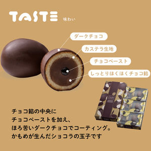 かもめのショコらん 9個入 お菓子 おかし 銘菓 お土産 おみやげ スイーツ チョコ 餡 チョコ餡 チョコ かもめのたまご さいとう製菓 岩手県 大船渡市