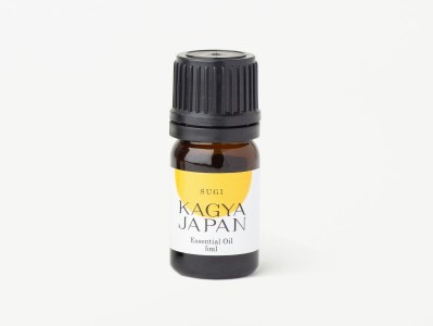 118-1 KAGYA JAPAN　エッセンシャルオイル【SUGI】（5ml×３本セット）