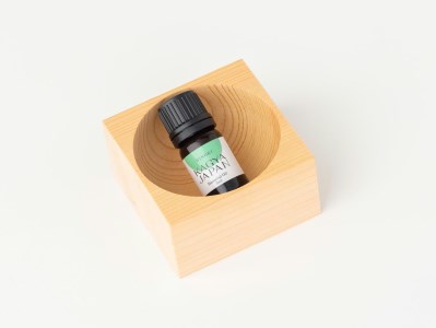 20-11 KAGYA JAPAN エッセンシャルオイル5ml【HINOKI】＆KAGYAオリジナル ヒノキのディフューザー