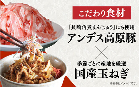 【全6回定期便】【簡易包装】豚どん 5袋 岩崎本舗 [EAB022] 豚丼 豚丼の具 定期 定期便