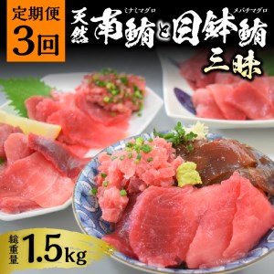 a30-232　海からの贈り物 焼津天然まぐろ三昧(3回お届け)定期便