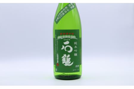 石鎚酒造「石鎚」純米吟醸 緑ラベル  1800ml×1本 グリーンラベル　日本酒