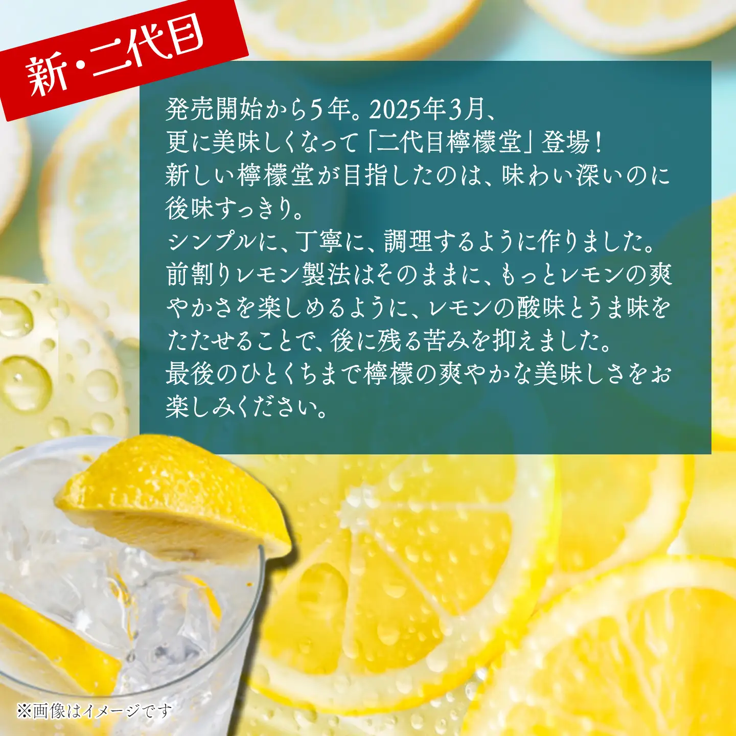 新・二代目「檸檬堂」レモン濃いめ（350ml×48本）24本入×2ケース｜缶チューハイ レモンサワー お酒
