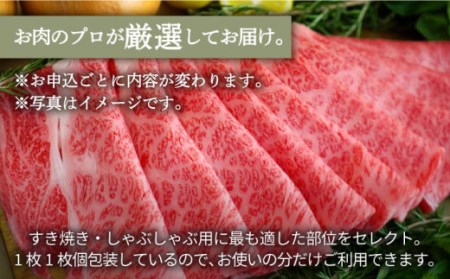 佐賀牛 すきやき・しゃぶしゃぶ用スライス 500g（ロース・モモ・バラ）/ 牛肉 [IAH078]