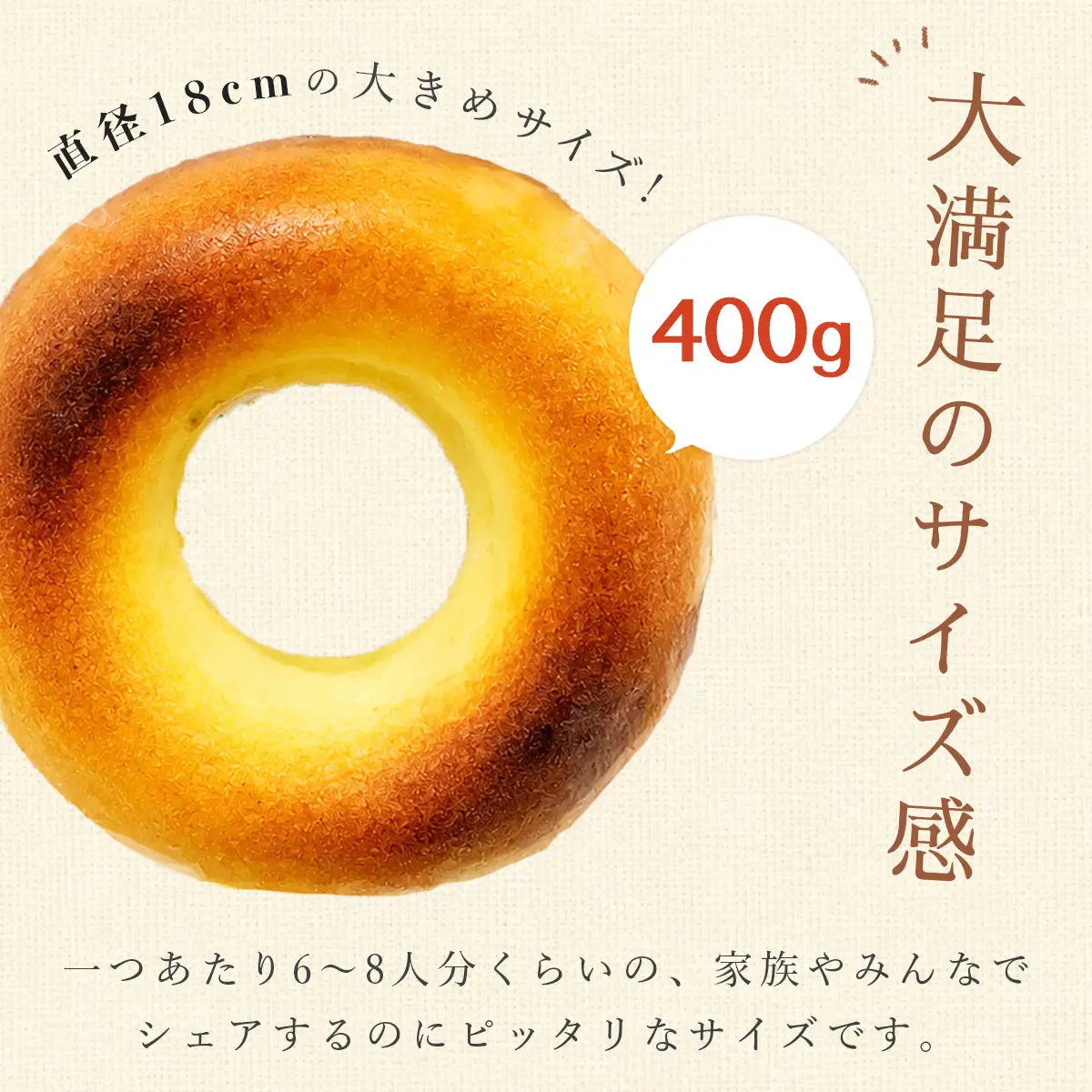 リングケーキ3種(レモン・チョコ・抹茶)(冷蔵)　直径18cm