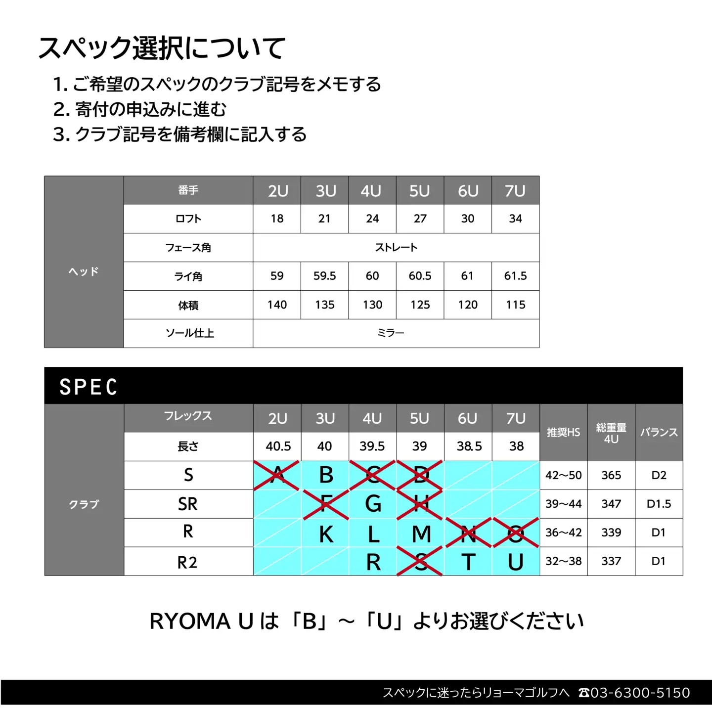 リョーマユーティリティ 「RYOMA U」 TourADシャフト リョーマ GOLF ゴルフクラブ