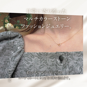 K18 マルチカラー　HALO　ネックレス ネックレス アクセサリー レディース ジュエリー K18 イエローゴールド マルチカラー ストーン HALO 天使の輪 アミュレット 鑑別書付 保証書付 ジュエリーケース付  [h170]