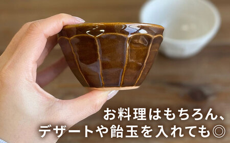 中鉢 面取り（丸）  糸島市 / 工房わらし（宮元 美希）【いとしまごころ】 [ATZ008]