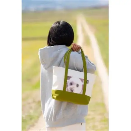 写刺織オリジナルトートバッグ　Mサイズ_旅行券・チケット   _【1306103】
