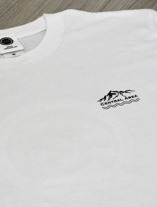 0014‐74‐04　富士宮市 マンホールＴシャツ バックプリント（白）