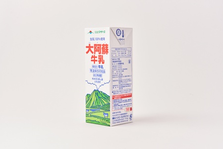 牛乳 1L×6本 計6L  常温保存 大阿蘇牛乳 熊本牛乳 成分無調整牛乳 ロングライフ牛乳
