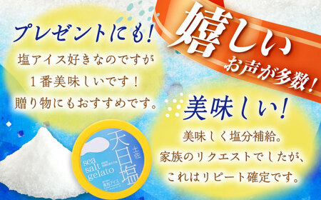 Made in 土佐 天日塩ジェラート6個 / 塩アイス 高知アイス カップ 【グレイジア株式会社】 [ATAC368]